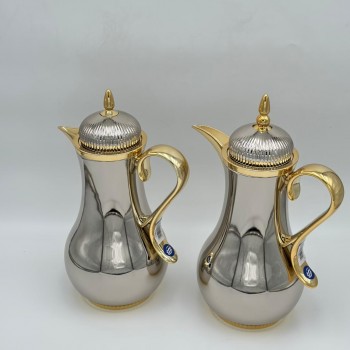 طقم  ترمس  شاي وقهوة أنيق يجمع بين التصميم العصري والانيق 