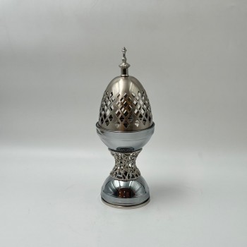 مبخرة ديكورية معدنية فاخرة 30×10×10سم 