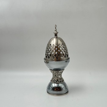 مبخرة ديكورية معدنية فاخرة 30×10×10سم 
