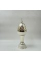 مبخرة ديكورية معدنية فاخرة 34×10×10سم 