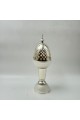 مبخرة ديكورية معدنية فاخرة 34×10×10سم 