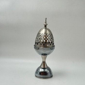 مبخرة ديكورية معدنية فاخرة 30×10×10سم 