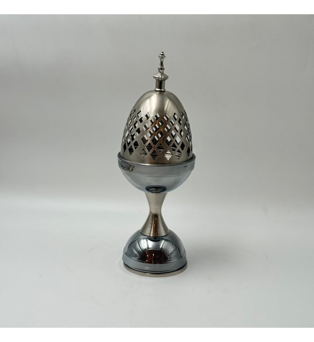 مبخرة ديكورية معدنية فاخرة 30×10×10سم 
