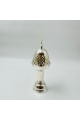 مبخرة ديكورية معدنية فاخرة لامع  34×10×10سم 