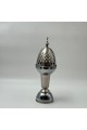 مبخرة ديكورية معدنية فاخرة 34×10×10سم 
