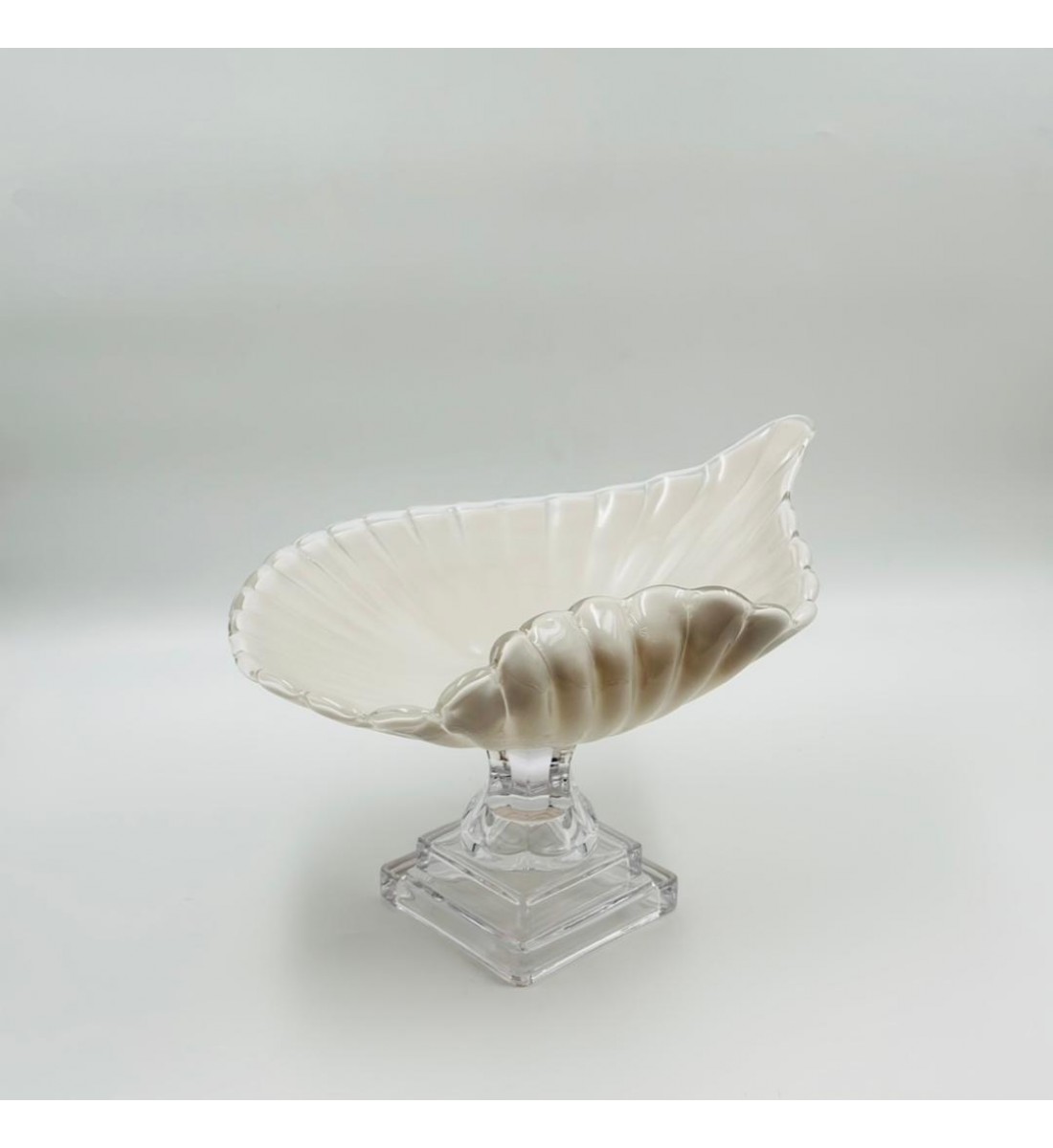 صحن تقديم أنيق بتصميم عصري يجمع بين البساطة والفخامة 39×23×19سم صحن تقديم أنيق بتصميم عصري يجمع بين البساطة والفخامة 39×23×19سم