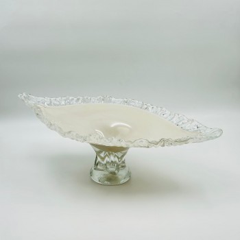 صحن تقديم أنيق بتصميم عصري يجمع بين البساطة والفخامة54×26×17سم 