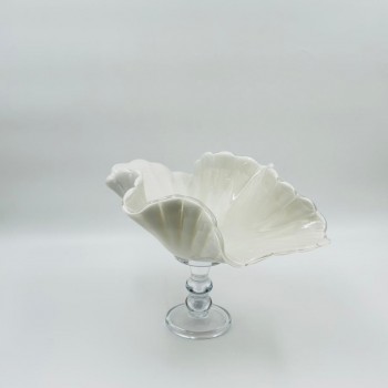 صحن تقديم أنيق بتصميم عصري يجمع بين البساطة والفخامة39×26×23سم 