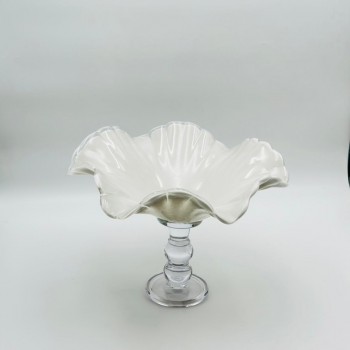 صحن تقديم أنيق بتصميم عصري يجمع بين البساطة والفخامة  36×36×25سم 