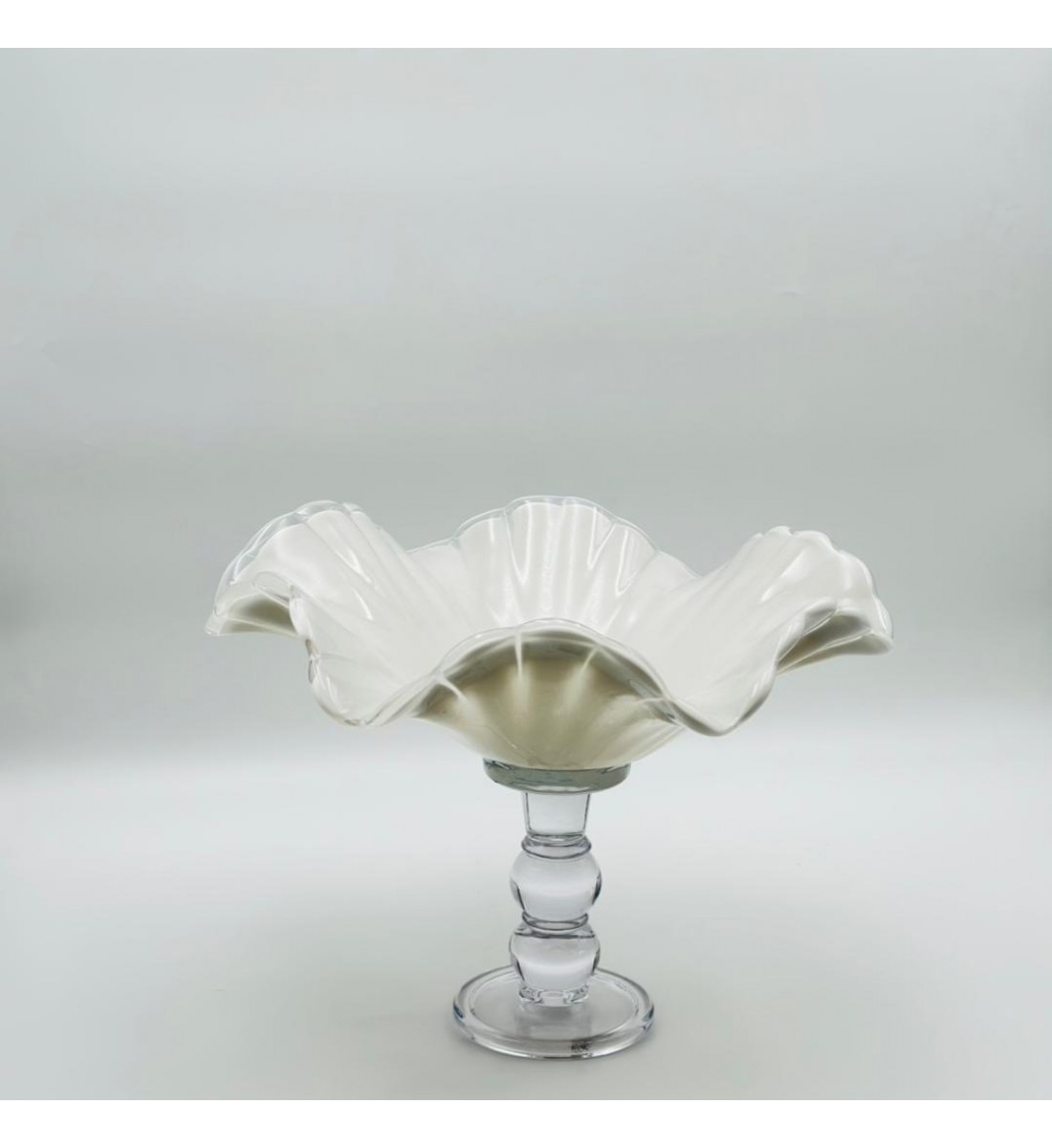 صحن تقديم أنيق بتصميم عصري يجمع بين البساطة والفخامة  36×36×25سم 