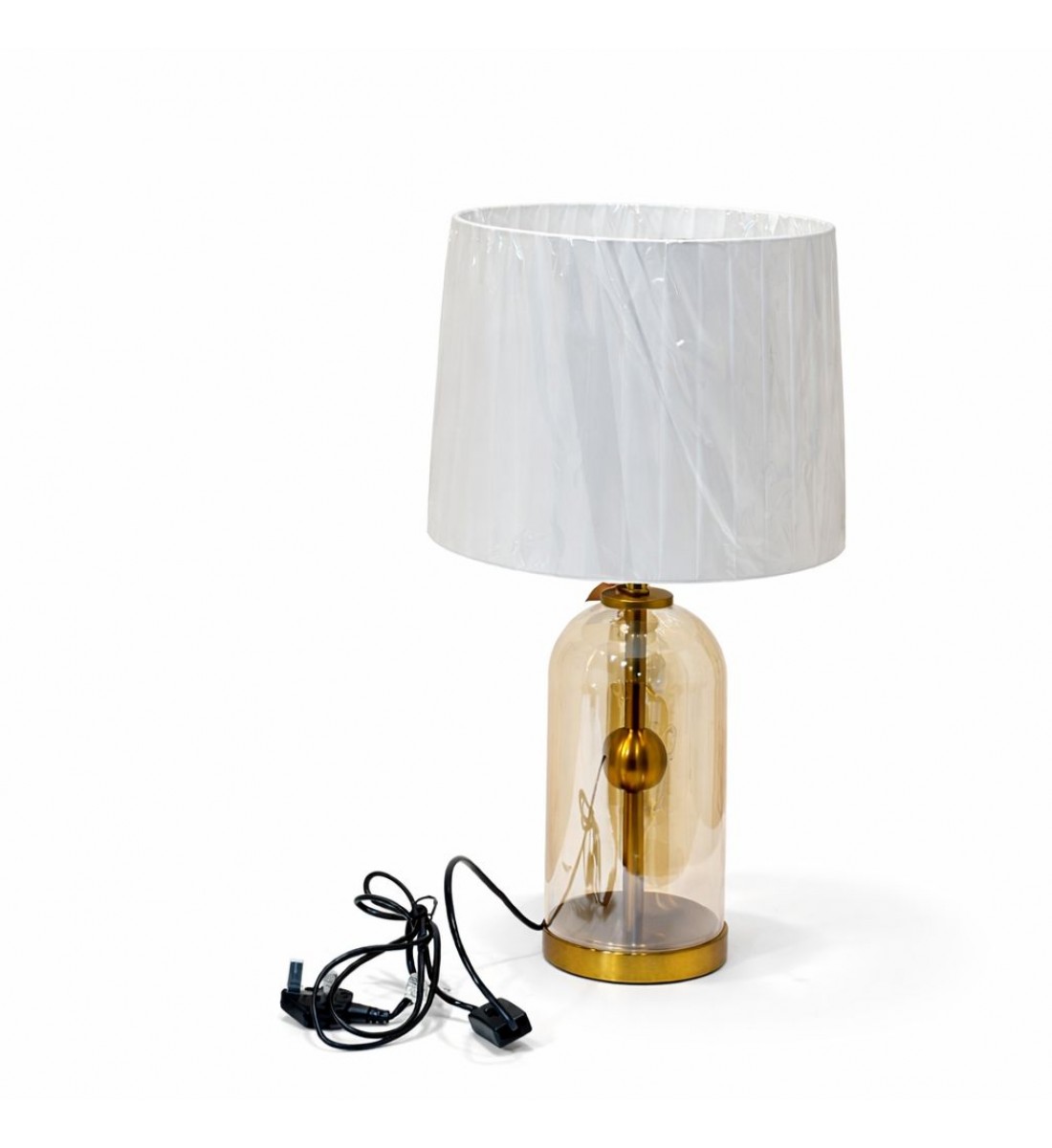 أبجورة طاولة بتصميم أنيق يجمع بين الفخامة والعصرية،54×25×25سم 