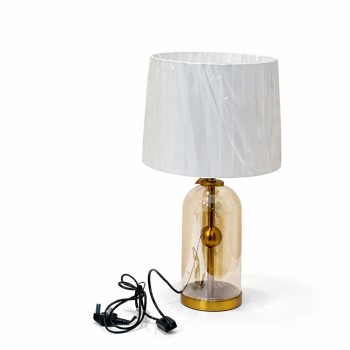 أبجورة طاولة بتصميم أنيق يجمع بين الفخامة والعصرية،54×25×25سم 