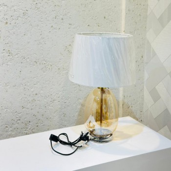 أبجورة طاولة بتصميم أنيق يجمع بين الفخامة والعصرية،49×25×25سم 