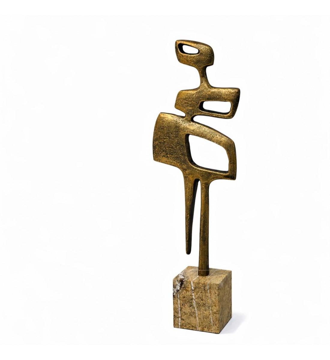 قطعة ديكور فنية بتصميم تجريدي لشكل إنساني بأسلوب عصري أنيق، تعكس الإبداع والبساطة في آنٍ واحد69×10×20سم قطعة ديكور فنية بتصميم تجريدي لشكل إنساني بأسلوب عصري أنيق، تعكس الإبداع والبساطة في آنٍ واحد69×10×20سم