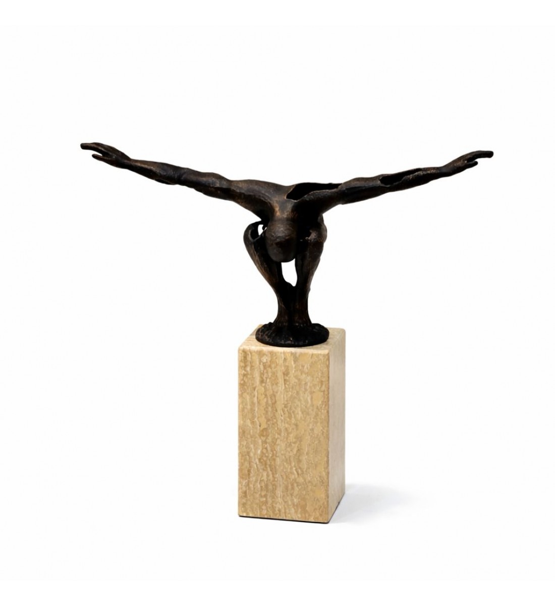 تمثال ديكوري فني فاخر 31×37×8سم 