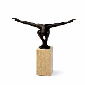 تمثال ديكوري فني فاخر 31×37×8سم 