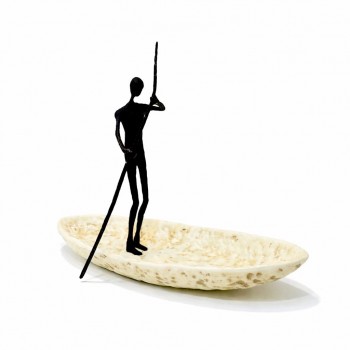 قطعة ديكور فنية مستوحاة من الرحلة والهدوء 35×12×29سم 