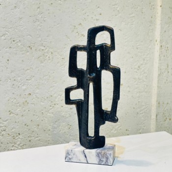 تمثال ديكوري تجريدي فاخر 43×15×8سم 