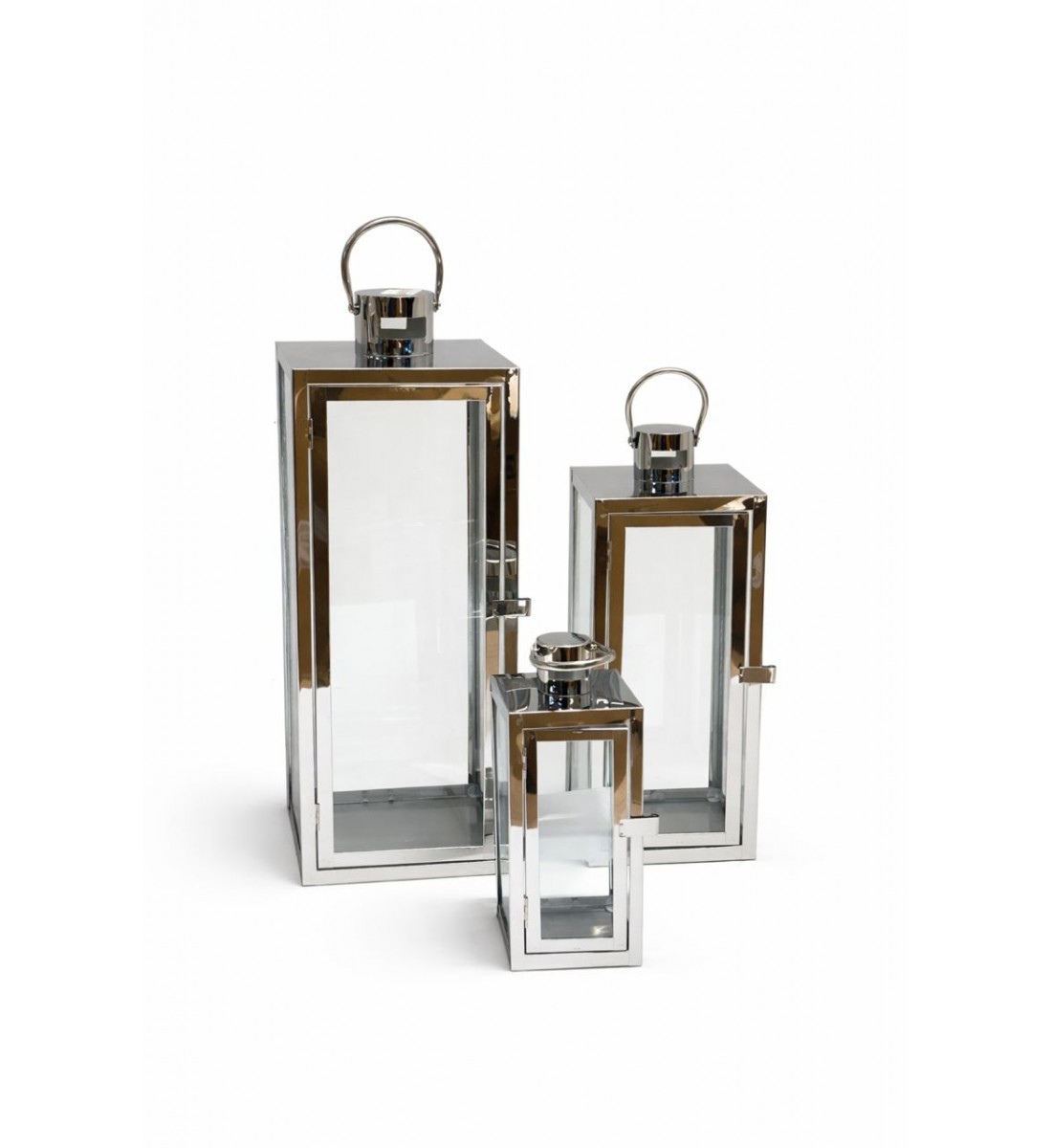 طقم فانوس رمضان شموع 3 حبات انيق وجذاب