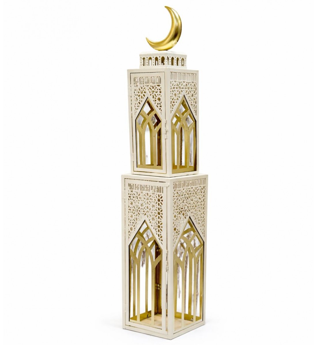 فانوس ديكوري فاخر بتصميم مستوحى من الطراز الإسلامي على شكل مئذنة أنيقة100SL سم 