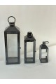 طقم فوانيس ديكور اسود 3حبات 