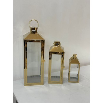 طقم فوانيس ديكور اسود 3حبات 