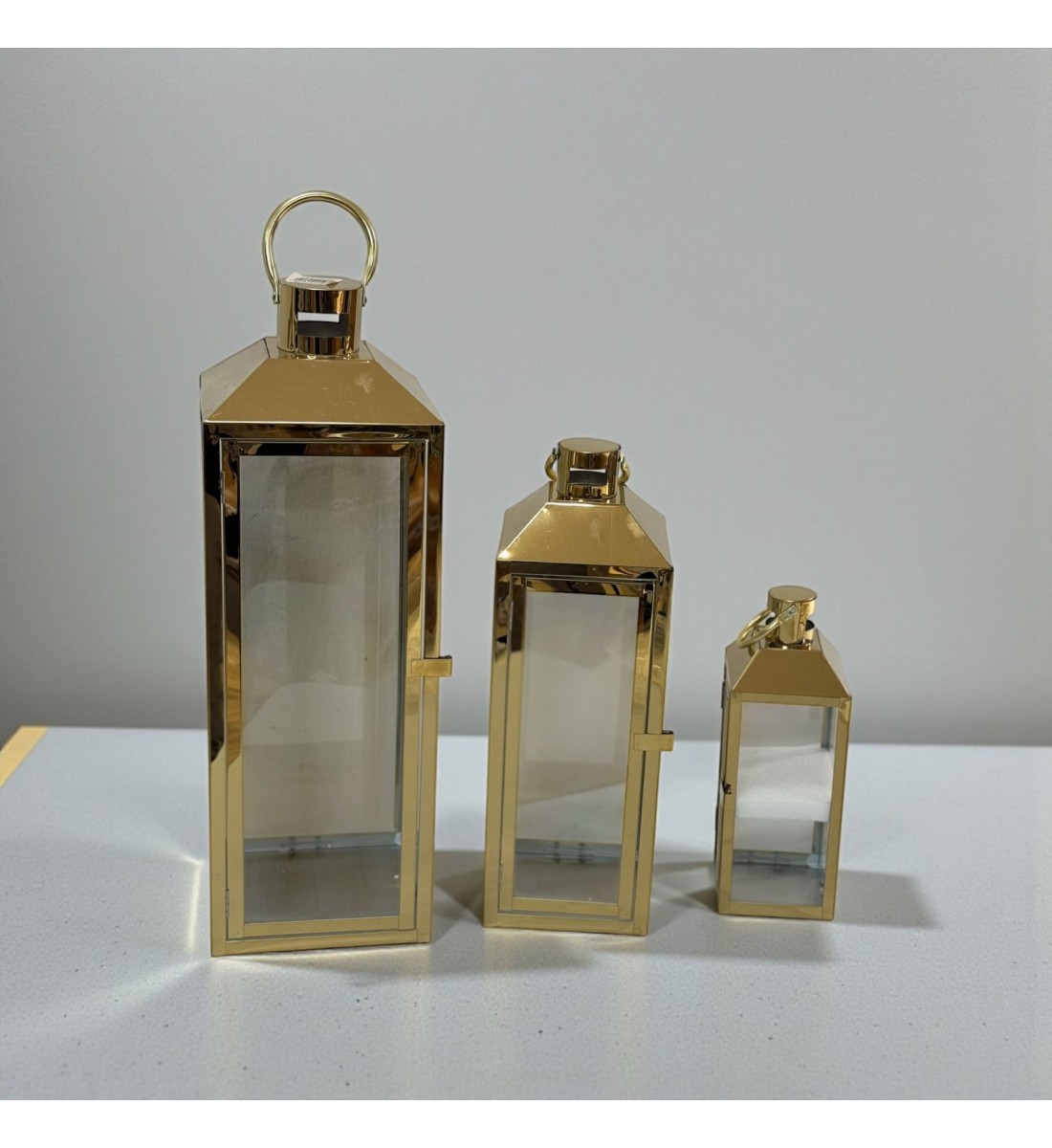 طقم فوانيس ديكور اسود 3حبات طقم فوانيس ديكور اسود 3حبات