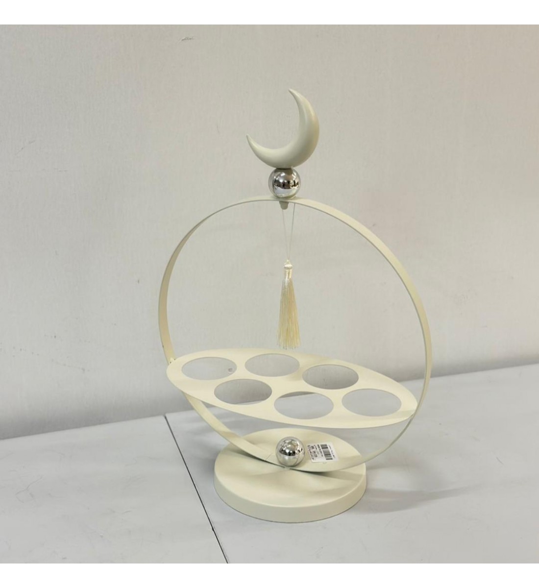  حامل فناجين القهوة -6فناجين  حديد بيح مقاس 40×15×28سم 