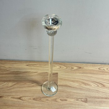  مبخرة أرضية أنيقة مصنوعة من الزجاج الشفاف بتصميم طويل وراقي يضيف لمسة فخامة للمكان 60سم 