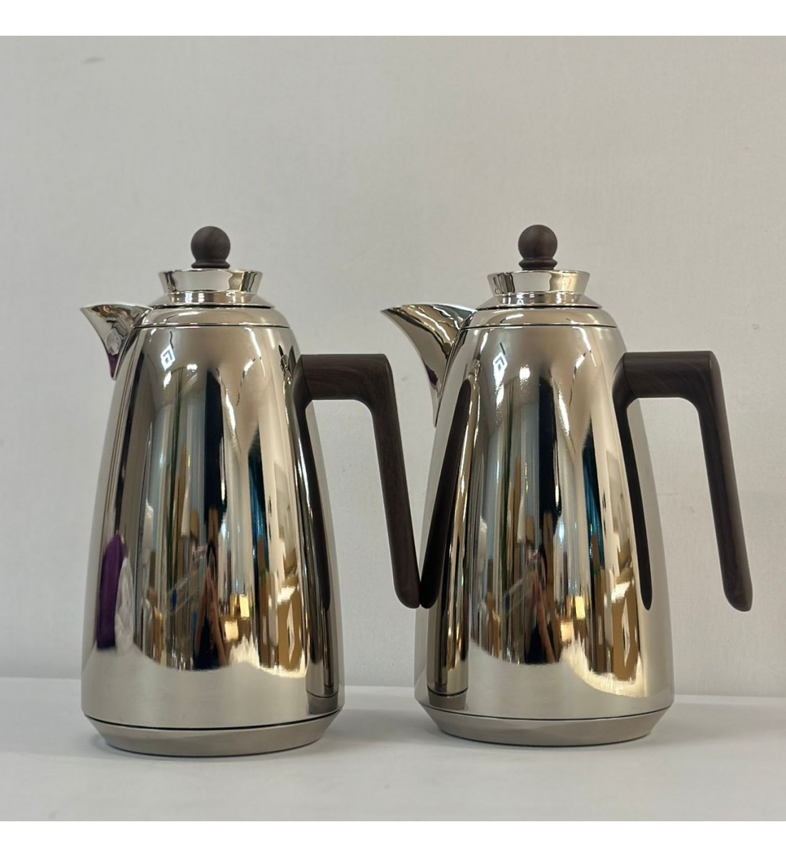 طقم ترامس شاي وقهوة راقي استيل داخل زجاج طقم ترامس شاي وقهوة راقي استيل داخل زجاج