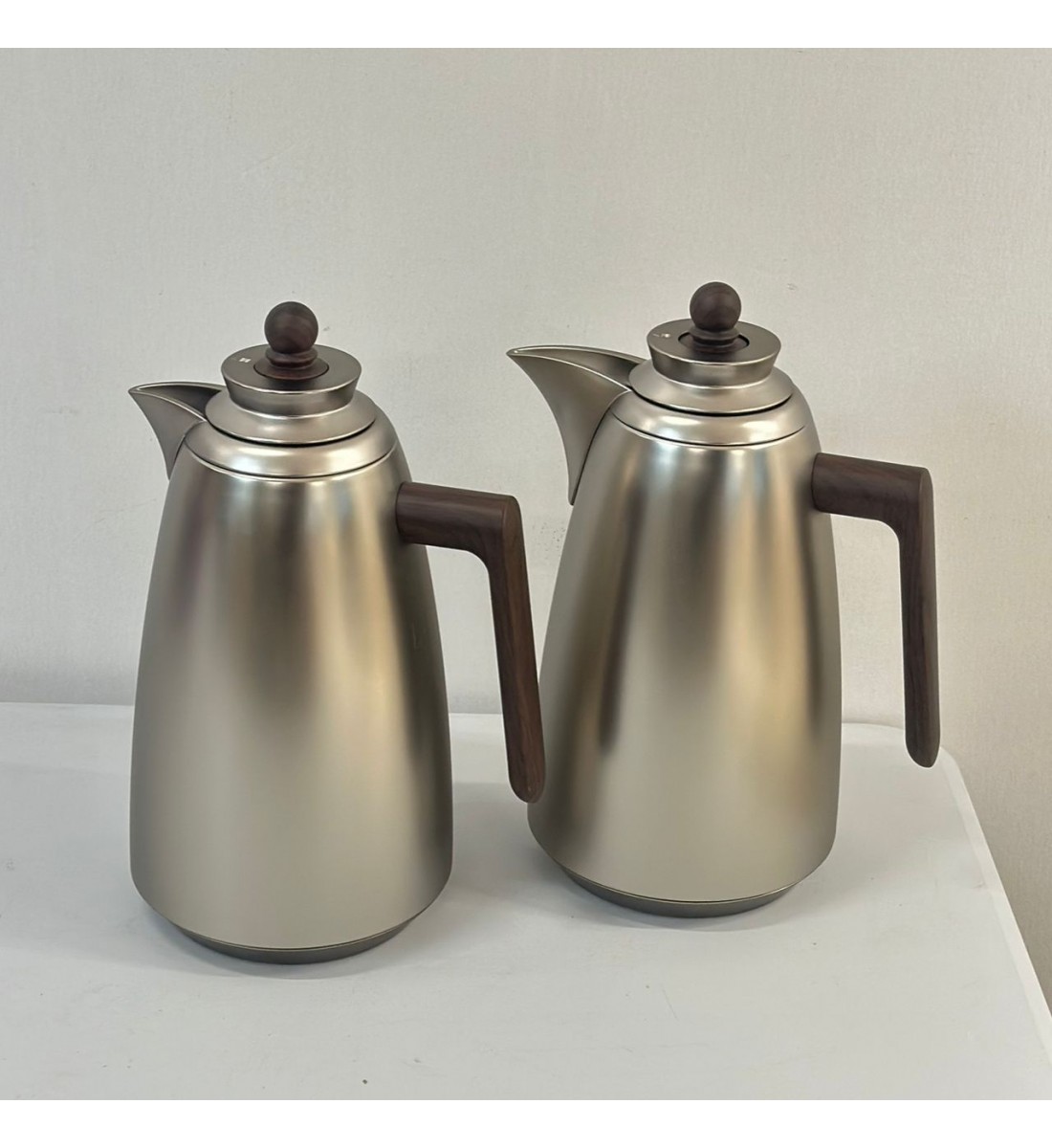 طقم ترامس شاي وقهوة راقي استيل داخل زجاج طقم ترامس شاي وقهوة راقي استيل داخل زجاج