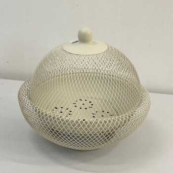 صحن تقديم معدن شبك بيج 