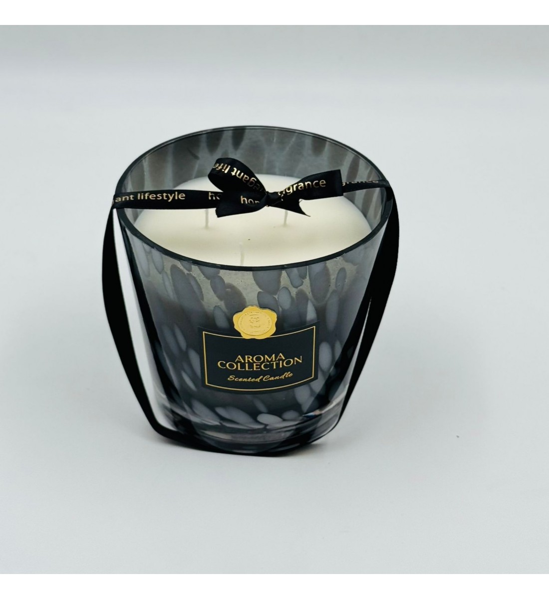 شمعه عطرية زجاج 500غرام AROMA COLLECTION ( SCENTED CANDLE)
