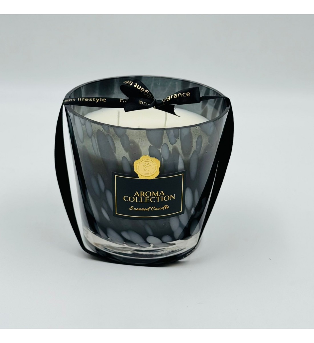 شمعه عطرية زجاج 500غرام AROMA COLLECTION ( SCENTED CANDLE)