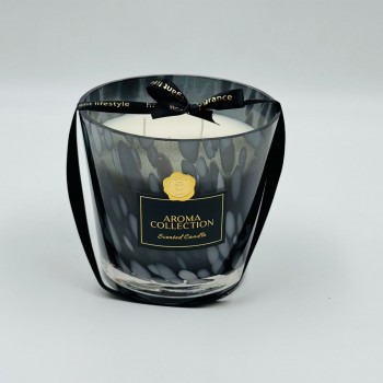 شمعه عطرية زجاج 500غرام AROMA COLLECTION ( SCENTED CANDLE)