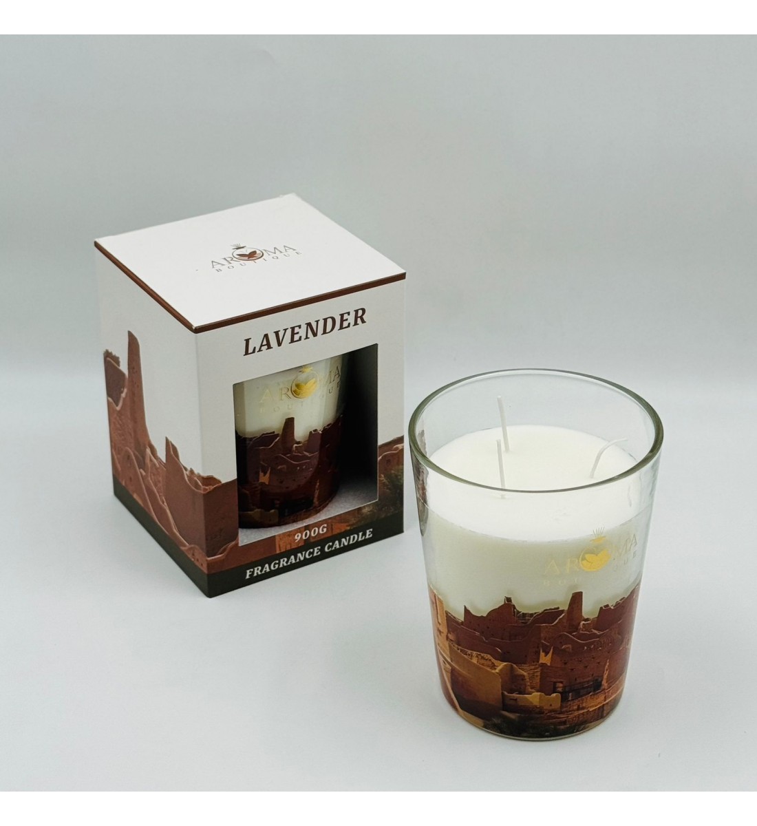 شمعة معطرة برائحة اللافندر 900غرام شمعة معطرة برائحة اللافندر 900غرام