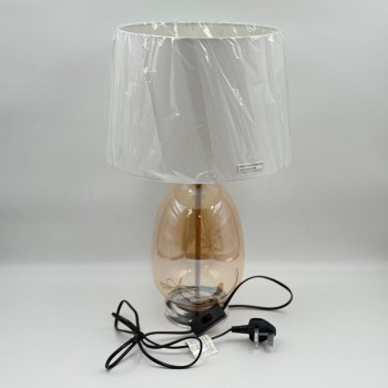 أبجورة طاولة بتصميم أنيق يجمع بين الفخامة والعصرية،49×25×25سم