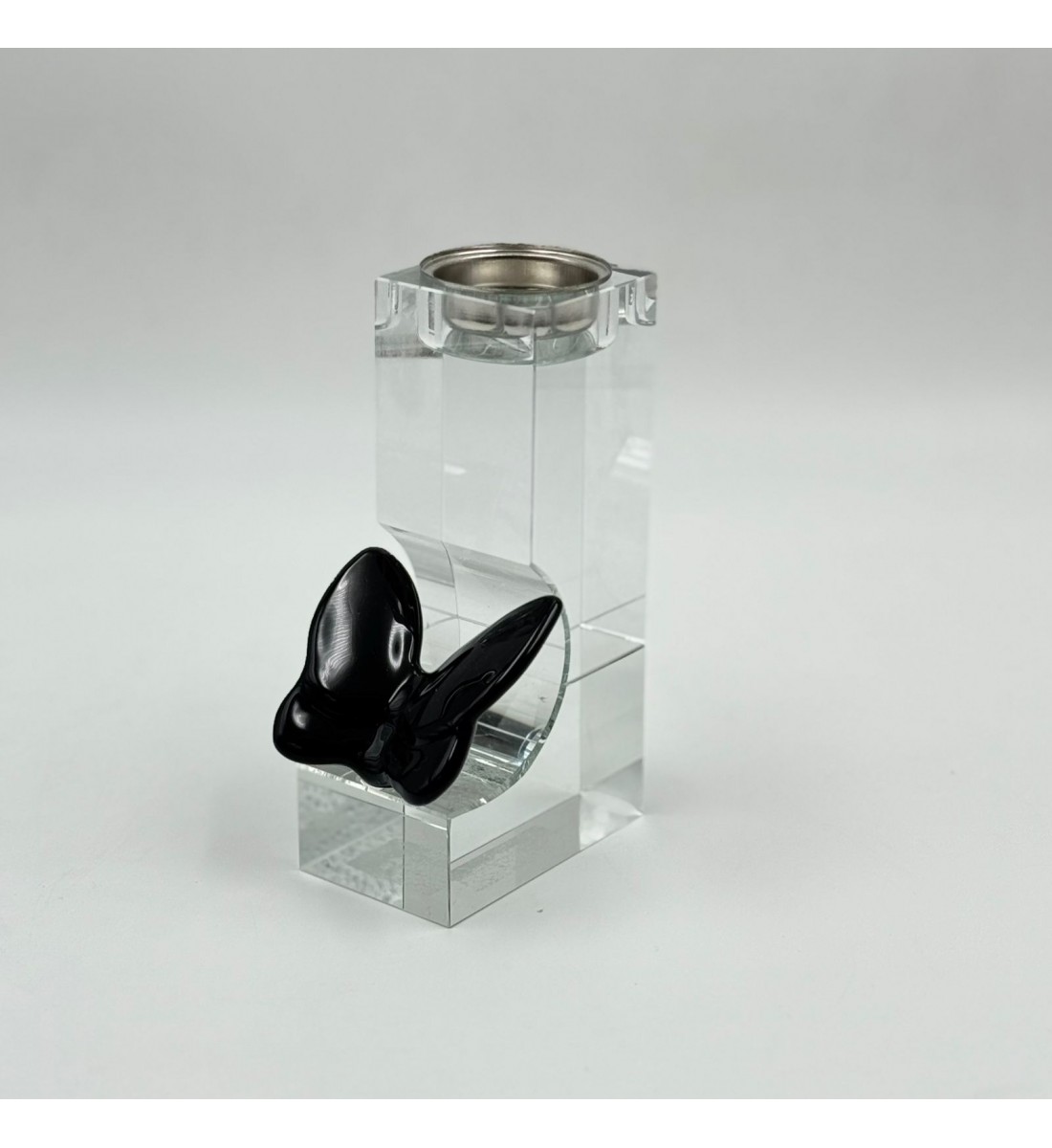 مبخرة أنيقة بتصميم عصري فاخر، مصنوعة من خامة شفافة عالية الجودة 15×8×5سم 