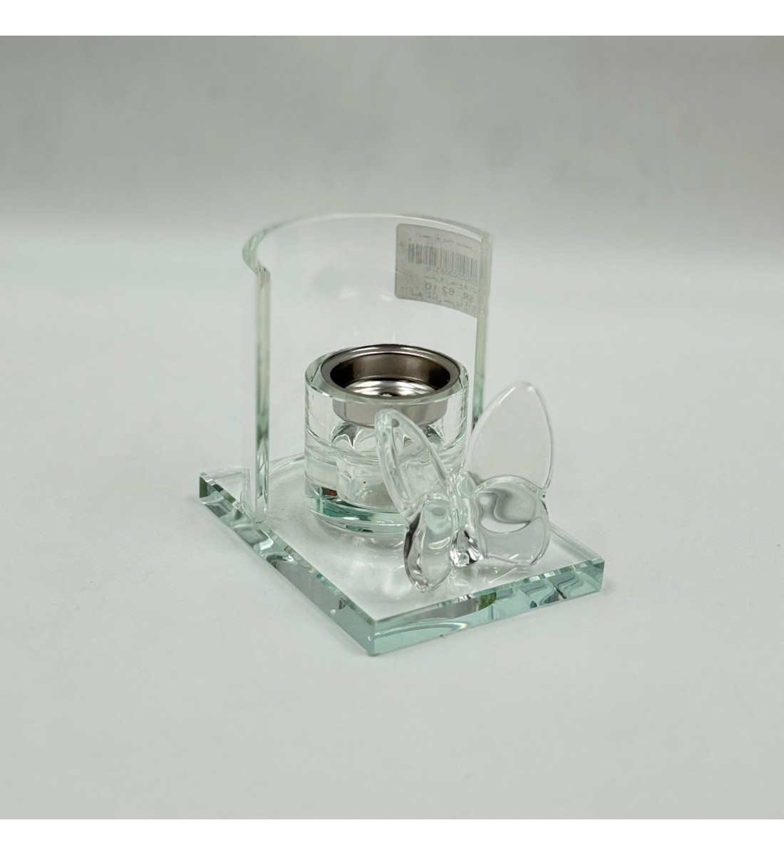 مبخرة أنيقة بتصميم عصري فاخر، مصنوعة من خامة شفافة عالية الجودة 10×9×12سم 