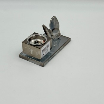 مبخرة أنيقة بتصميم عصري فاخر، مصنوعة من خامة شفافة عالية الجودة 12×9×10سم 