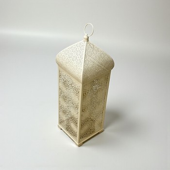 فانوس ديكوري معدني بتصميم أنيق مستوحى من الطراز الشرقي،56×17×17سم 