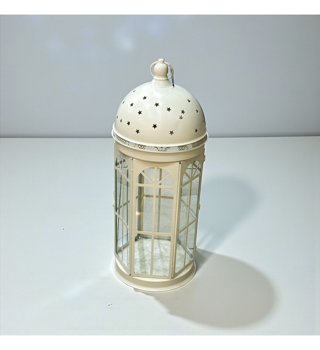 فانوس ديكوري معدني بتصميم أنيق مستوحى من الطراز الشرقي60سم 