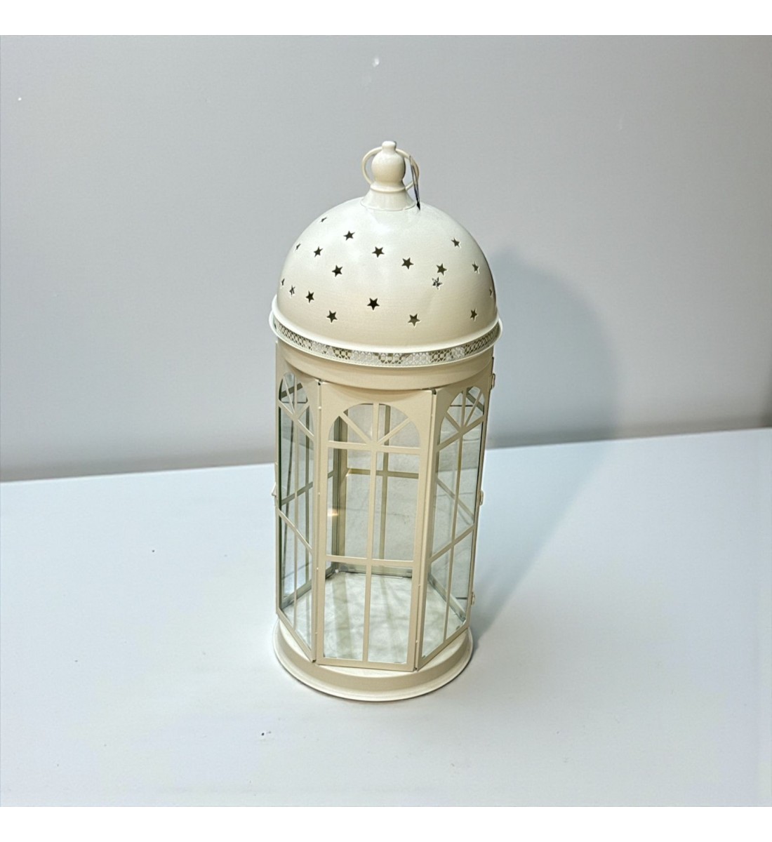 فانوس ديكوري معدني بتصميم أنيق مستوحى من الطراز الشرقي60سم 