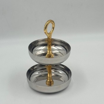 شيال تقديم أنيق بتصميم عصري يجمع بين البساطة والفخامة 18×11×11سم 