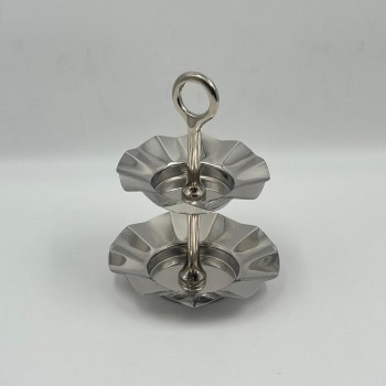 شيال تقديم أنيق بتصميم عصري يجمع بين البساطة والفخامة 18×13×13سم 