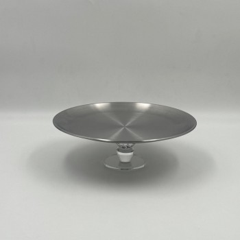 صحن  تقديم أنيق بتصميم عصري يجمع بين البساطة والفخامة23×23×8سم