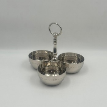 حامل تقديم ثلاثي فاخر10×10×20سم 