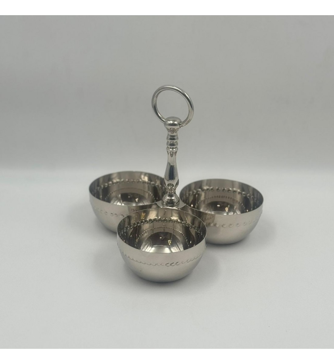 حامل تقديم ثلاثي فاخر10×10×20سم 