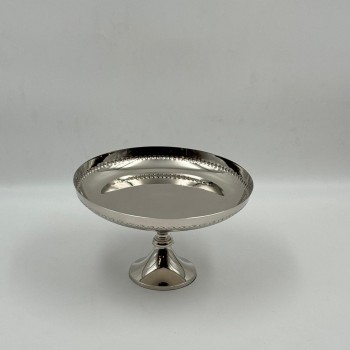 صحن  تقديم أنيق بتصميم عصري يجمع بين البساطة والفخامة22×22×13سم 