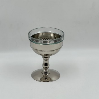 صحن تقديم أنيق بتصميم عصري يجمع بين البساطة والفخامة11×11×14سم 